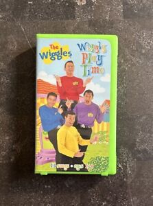 The Wiggles Wiggly Playtime VHS 13 Songs Ages 1-8