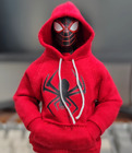 1/12 Scale Miles Morales Spider-Man Hoodies Clothes for 6''shf Dam Action Figure
