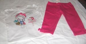 NWT Girls 4T GYMBOREE 2 Pc Outfit Set Sleeveles Top and  Leggings