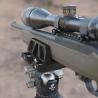 Rifle Saddle Mount Tripod Shooting Rest Gun Mounting Adapter Black Carbon Fiber