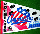 Rochester Americans Amerks Pennant Bachman AHL Hockey 1994 White 30