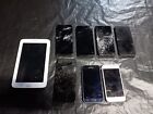 Samsung Lot of 7 Phones and 1 Tablet For Parts or Repair As IS