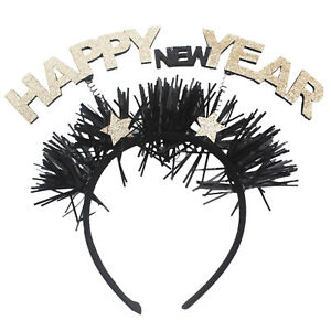 New Year Hairband Festive Decorative 2023 Happy New Year Festival Performance