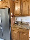 Complete used kitchen cabinets with stainless dishwasher only and solid granite