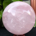 New Listing1750g Natural Pink Quartz Rose Quartz Ball Crystal Sphere Meditation Healing