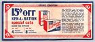 Ken-L Ration Dog Food Expired Coupon Vintage Collectible Pet Food