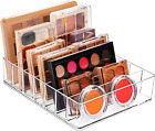 Eyeshadow Palette Makeup Organizer, Acrylic 7-Section Divided Make up Organizers