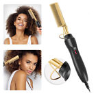 Hair Straightener Comb Pro Electric Beard Straightening Comb Heat Hot Comb Press