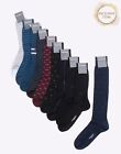RRP €295 ZEGNA Mid Calf & Knee Socks 10 LOT One Size Triple X Iconic EZ