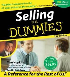 Selling For Dummies - Audio CD By Hopkins, Tom - VERY GOOD