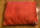 KELTY CAMP PILLOW Compression Red + Silver Travel Camping Soft & NICE!
