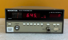 Boonton 4220 100 kHz to 100 GHz, -70 to +50 dBm, RF Power Meter. Tested!