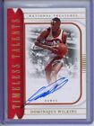 Dominique Wilkins 2022-23 Panini National Treasures Timeless Auto Gold #08/10