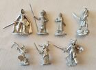 D&D Miniature Misc Figures x7 - DnD, Dungeons & Dragons - Metal Figures