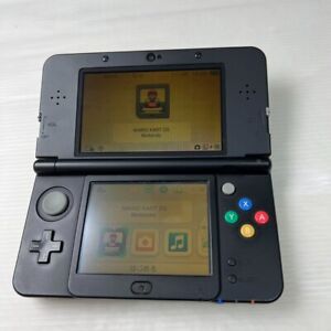 New Nintendo 3DS Black Console Japanese Ver. without Stylus Pen from Japan