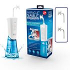 Ontel Miracle Smile Water Flosser for Teeth & Gum Health, Unique H-Shaped