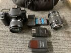 Canon EOS 50D DSLR Camera Kit with 2 Lenses and Extras