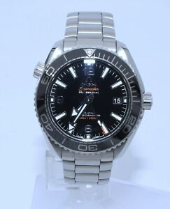 Omega Seamaster Planet Ocean 39.5mm Mens 600M 215.30.40.20.01.001 Selling As-Is