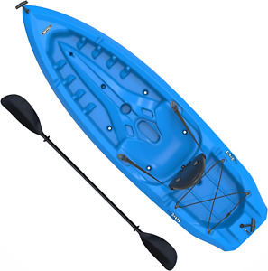 Kayak Lotus Sit-On-Top Kayak with Paddle Fishing Kayak Blue 250lb Capacity USA