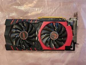 MSI AMD Radeon R9 380 4GB GDDR5 Graphics Card - Black & Red TESTED WORKING