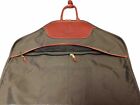 Garment Bag VTG Golf Promotional Mike Shannon Coca Cola Canvas Leather USA Made