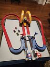 Hot Wheels Mario Kart Bowsers Castle Chaos Track Set  With 4 Cars