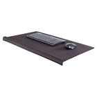 Allsop Ergoedge Deskpad W/Large Wrist Rest and Mousing Surface Foam Large Black