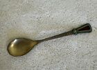 Vintage Russian   Silver    Enamel Spoon