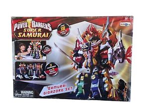 Power Rangers Super Samurai Gigazord Megazord Gift Set Clawzord 2012 RARE