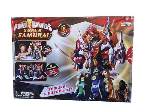 Power Rangers Super Samurai Gigazord Megazord Gift Set Clawzord 2012 RARE
