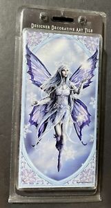 Anne Stokes Decorative Art Tile Monarch Fairy (Sealed)