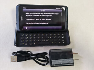 Unlocked Nokia E7 E7-00 Touch Screen Slide Keyboard 16GB 3G Wifi Original Phone