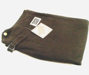 Old West Frontier Classics trousers pants BROWN cotton V notch back size 34 to54