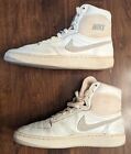 Nike Sky Force 1984-1985 Basketball High Tops Grey And White Mens 9.5
