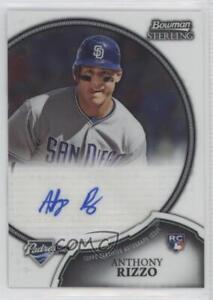 2011 Bowman Sterling Rookie Auto Anthony Rizzo #4 Rookie Auto RC