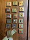 Boy Scout Skill Awards, Lot Of 16