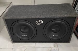 12” Dual 4OHM Subwoofer2400W MAX Music PowerXTR124D With Kicker Box SEE PICTURES