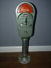 Vintage M. H. Rhodes Parking Meter with stand, Uses Pennys and Nickles