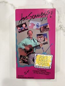 Joe Scruggs Joe's First Video (VHS 1989) Enchanting Children’s Music Videos