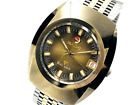 RADO BALBOA V 633.0033.3 Automatic Watch Gold Plated & Tungsten Date