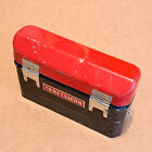 VINTAGE RARE SEARS CRAFTSMAN MINI TOOLBOX TIN CAN, FOR GIFT / THANK YOU CARD