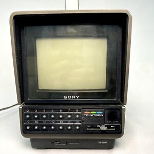 VTG Sony Trinitron KV5200 Portable Color TV Receiver Made in Japan 1979 PARTS