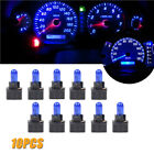 10pcs Blue T5 SMD Car LED Dashboard Instrument Interior Light Bulb Accessories (For: 2010 Honda Civic)