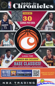 2020/21 Panini CHRONICLES Basketball EXCLUSIVE HANGER Box! Anthony Edwards RC YR