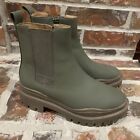 Vionic Womens Boot Karsen Lug Sole Green Boots Size 7.5 Waterproof