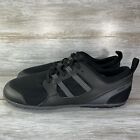Xero Shoes Men’s Zelen Zero Drop Black & Gray Running Shoes Size 10.5