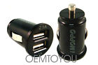 Mini Dual 2 USB 2.1A + 1A Car Charger for iPod iPhone 4 4s 5 Samsung Galaxy Note