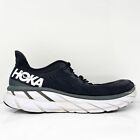 Hoka One One Mens Clifton 7 1110508 BWHT Black Running Shoes Sneakers Size 11