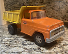 VINTAGE 1960s Tonka Pressed Steel Dump Truck Orange Yellow Toy Mound Minnesota