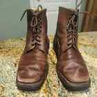 Bally Monsal Italy Brown Leather Men’s Sz 11 US M Ankle Oxford Dress Boots